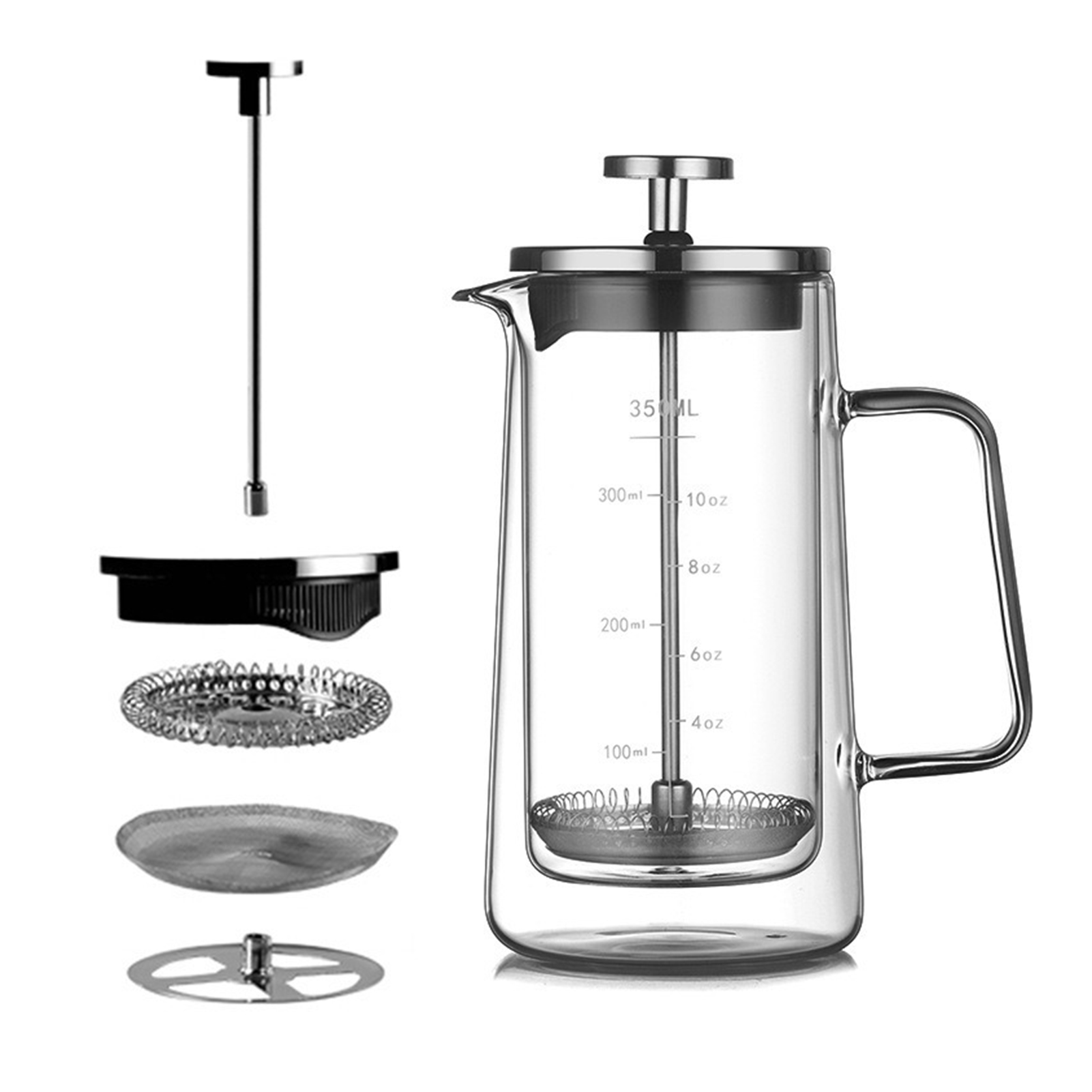 Olla de prensa francesa de dob - French Press Glass reseña y precio