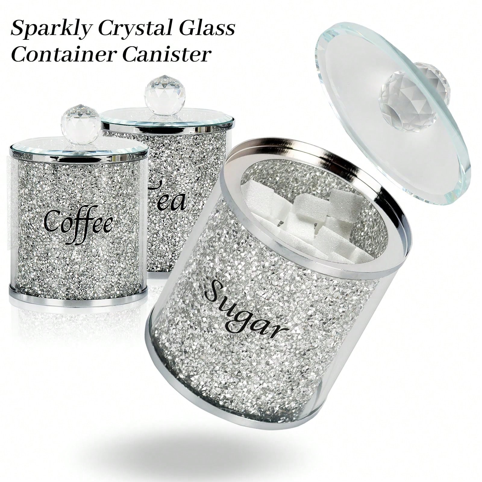 Juego de recipientes para café - Coffee Tea Sugar Canisters reseña y precio