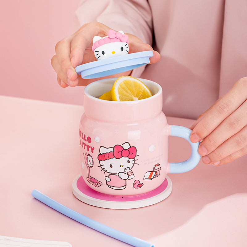 Taza de cerámica Sanrio de 450 - Coffee Tea Flask reseña y precio