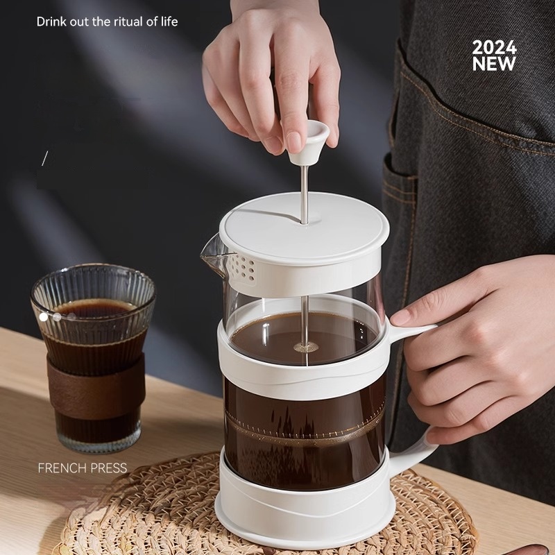 GIANXI-cafetera con prensa man - French Press Glass reseña y precio