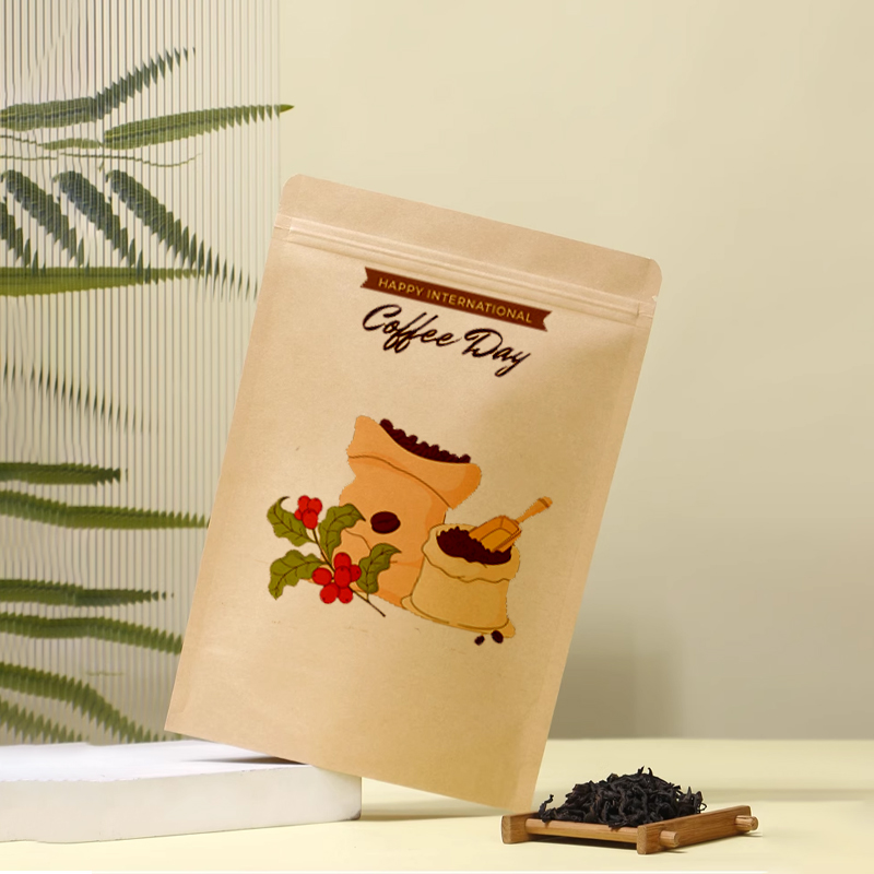 Bolsa de papel con cremallera  - Coffee Tea Day reseña y precio