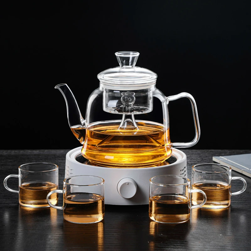 Tetera de cuello de cisne con  - French Press Glass reseña y precio