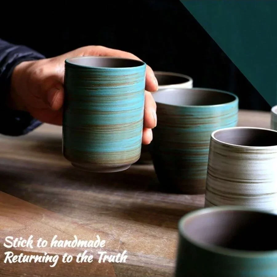 Taza de gres esmaltada craquel - Coffee Tea Flask reseña y precio