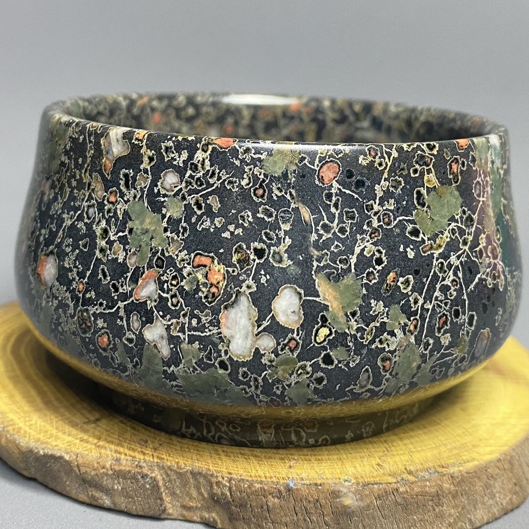 Taza de té de Jade Natural pie - Gongfu Tea Set reseña y precio