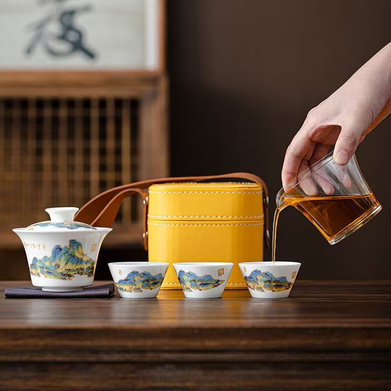 Juego de Té de Porcelana Blanc - Gongfu Tea Set reseña y precio