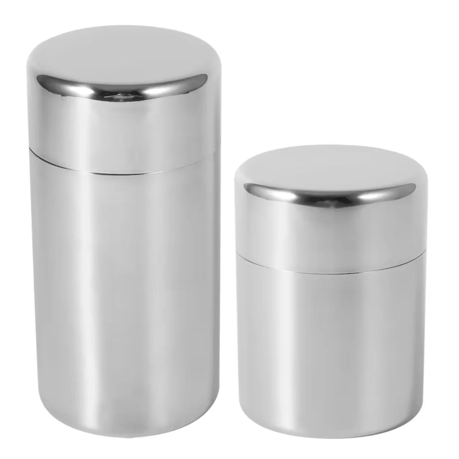 Latas de hojas de té de acero  - Coffee Tea Sugar Canisters reseña y precio