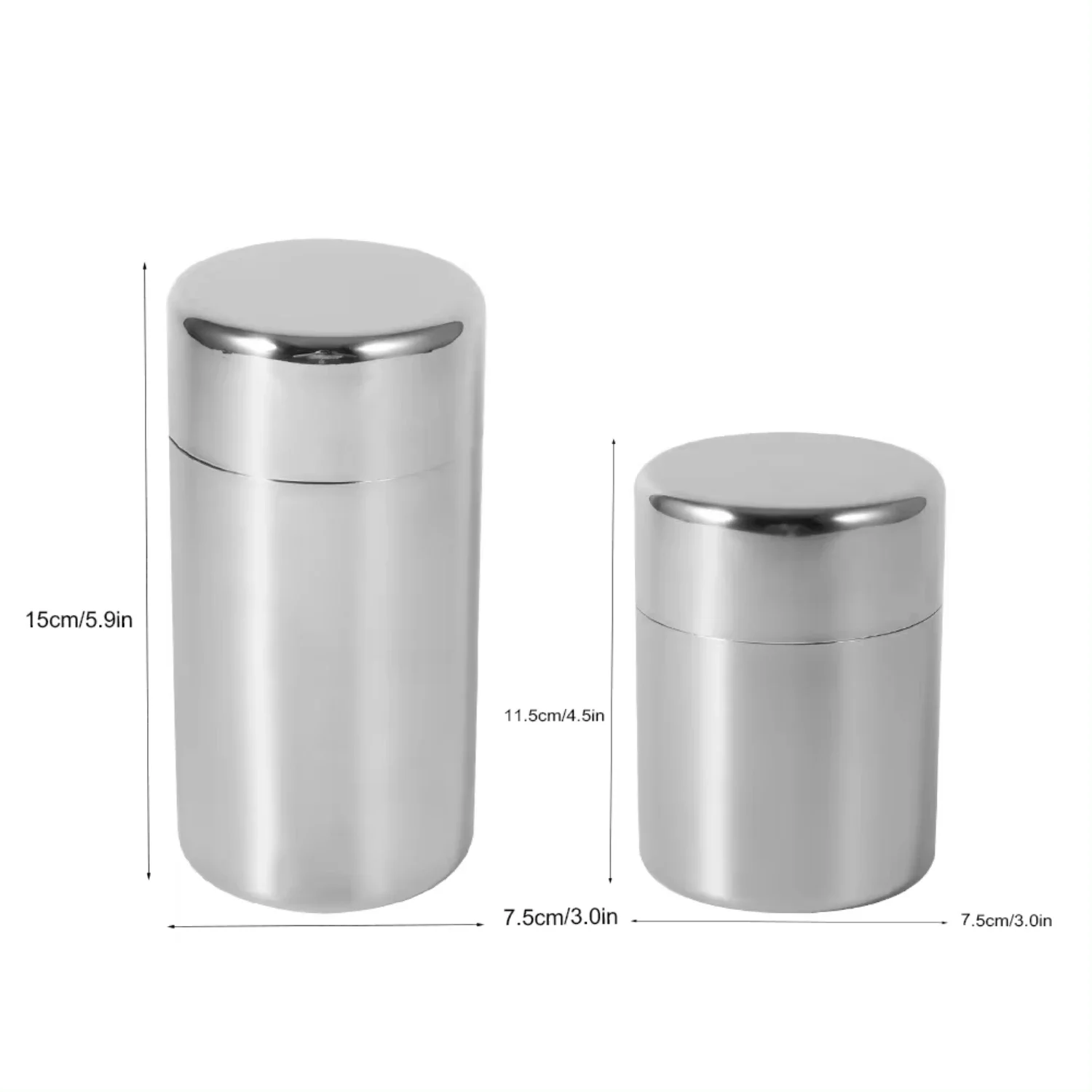 Latas de hojas de té de acero  - Coffee Tea Sugar Canisters reseña y precio