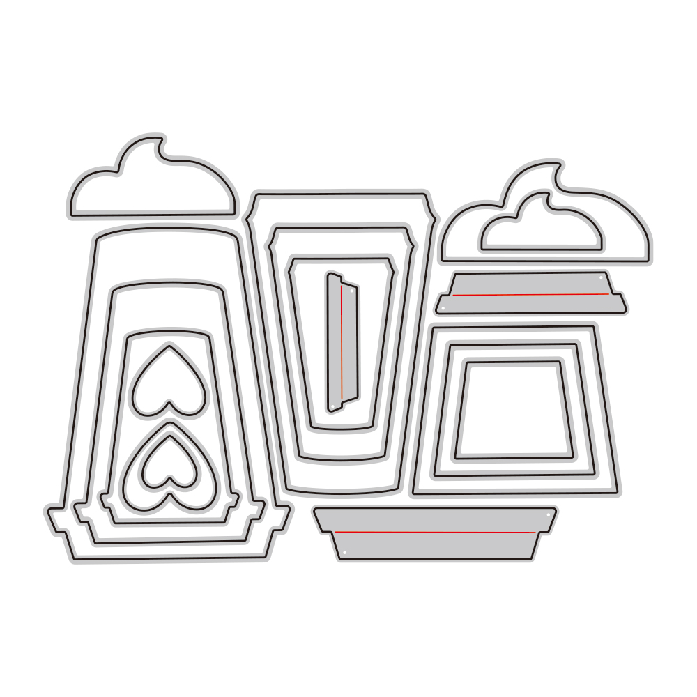Diferentes troqueles de corte  - Coffee Tea Difference reseña y precio