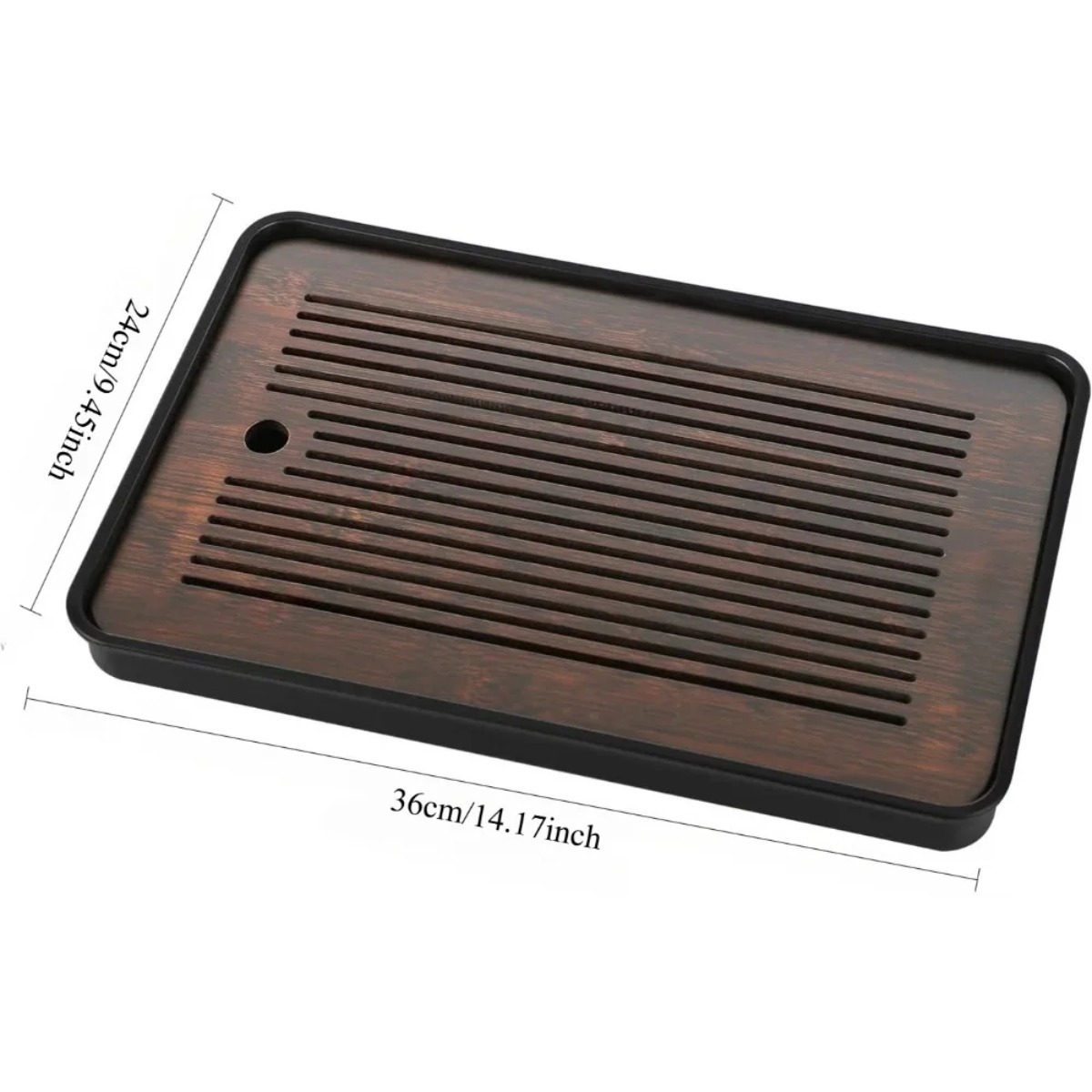 Bandeja de Té de Bambú Natural - Bamboo Tea Tray reseña y precio