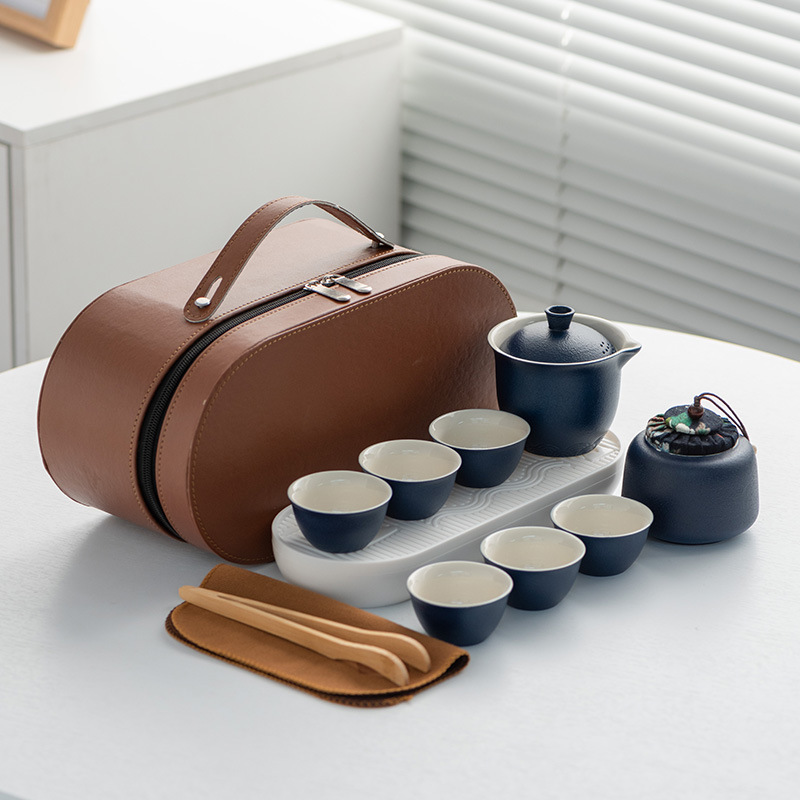 Juego de Té Portátil de Cerámi - Gongfu Tea Set reseña y precio