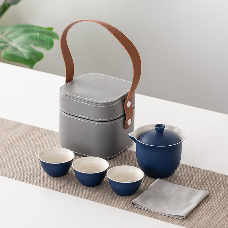 Juego de Té Portátil de Cerámi - Gongfu Tea Set reseña y precio