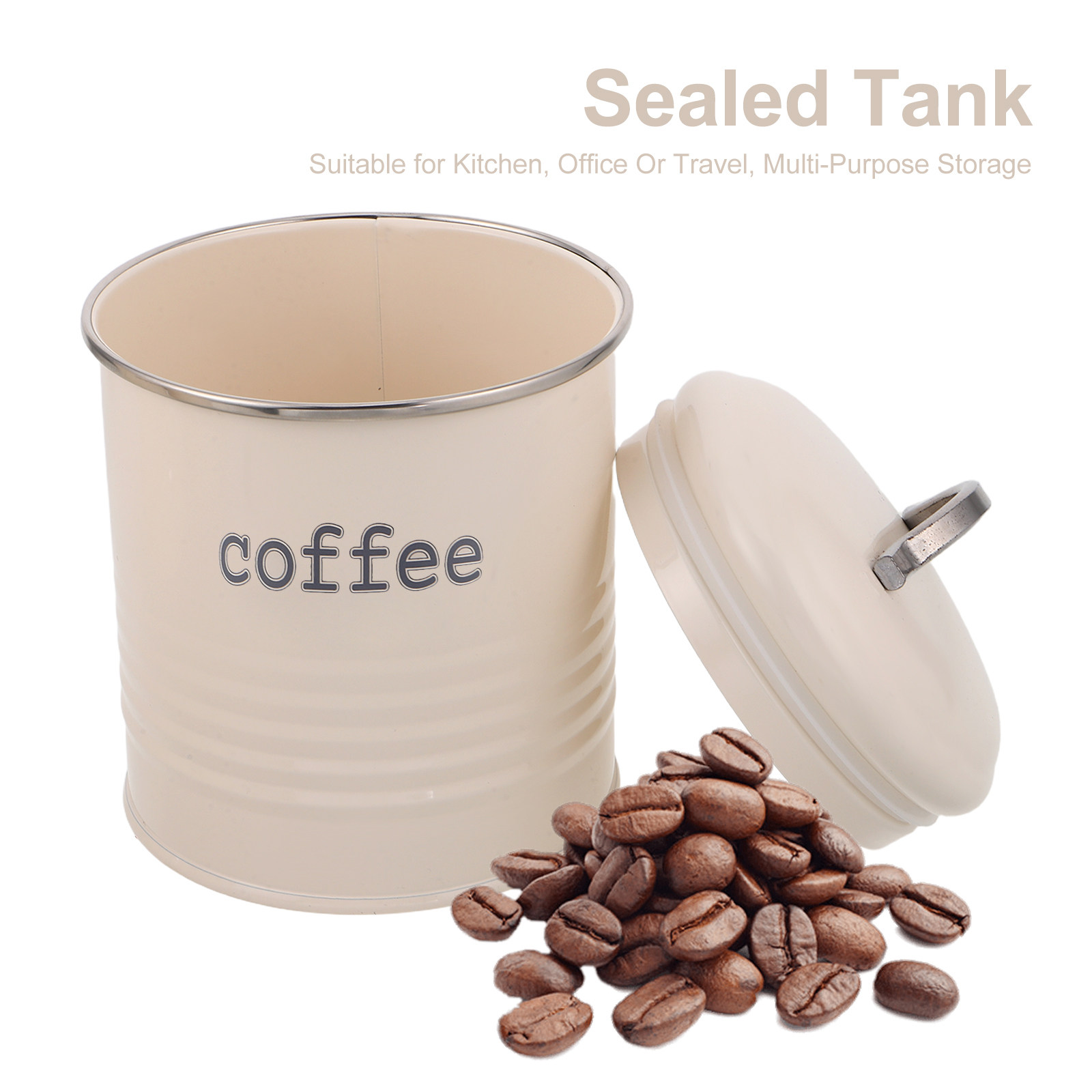 Juego de 3 Recipientes Herméti - Coffee Tea Sugar Canisters reseña y precio