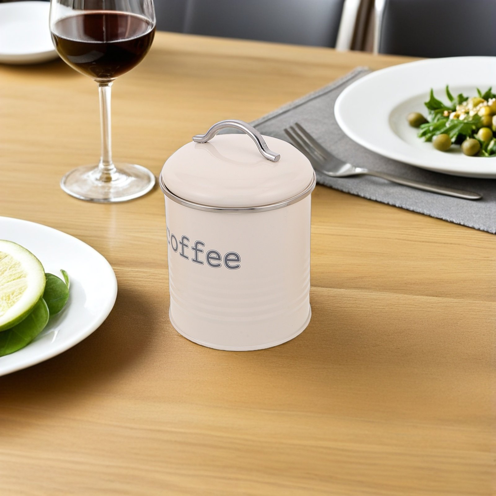 Juego de 3 Recipientes Herméti - Coffee Tea Sugar Canisters reseña y precio