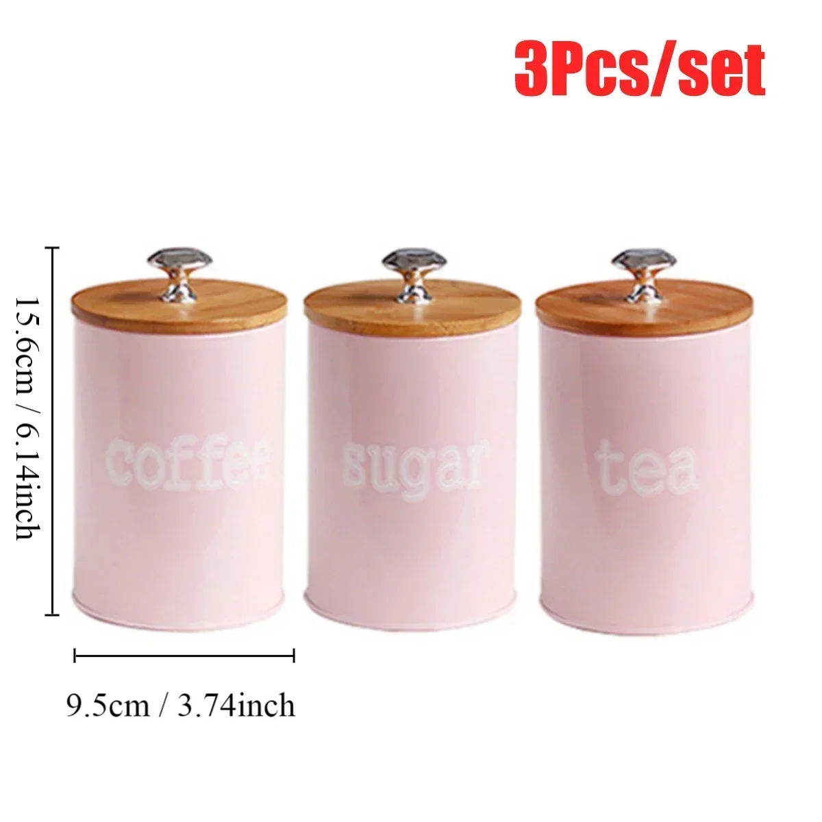 3 unids/set té café almacenami - Tea Coffee Utensils reseña y precio