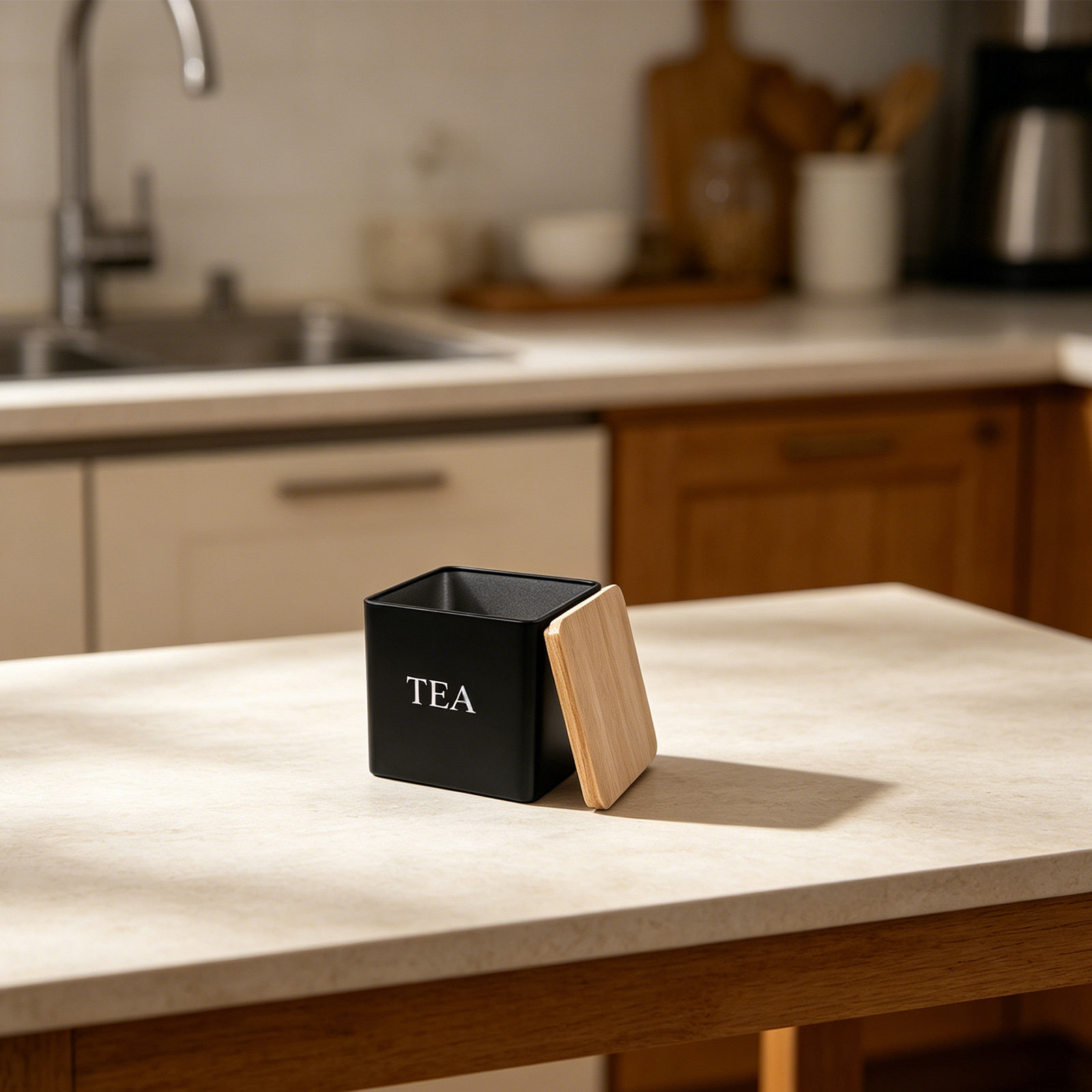 Juego de 3 Recipientes Metálic - Coffee Tea Sugar Canisters reseña y precio